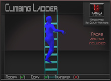 Kids Child SL *Climbing Ladder* Copyable Poseball