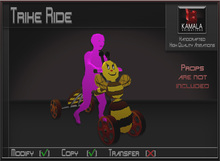 Kids Child SL  *Trike Ride* Copyable Poseball