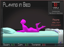 Kids Child SL  *Playing in Bed* Copyable Poseball