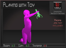 Kids Child SL *Playing with Toy* Copyable Poseball
