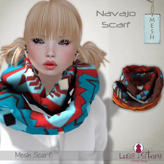 Luas Urban Style - Navajo Scarf Brown