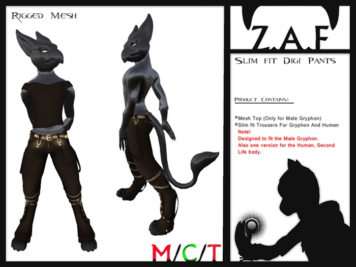 ZAF_Gryphon_BrownDemin_Skinny Jeans (boxed)