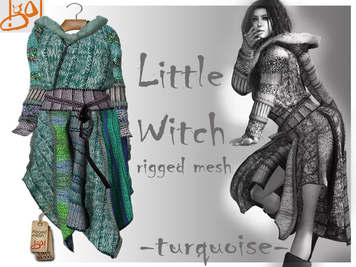 !gO! Little Witch -turquoise-