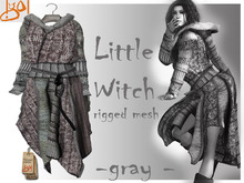 !gO! Little Witch -gray-