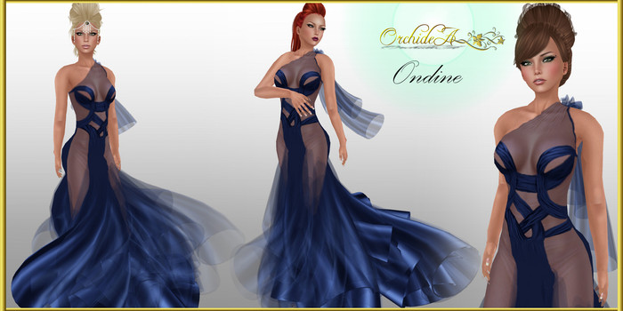 ** Orchidea** ONDINE v2 blue deep