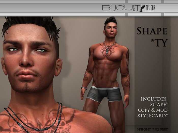 [BiJOU&T] Shape TY [male]
