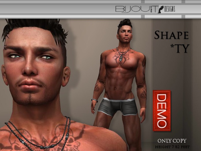 [BiJOU&T] Shape TY [male] [DEMO]
