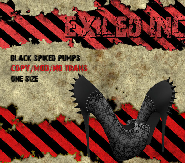 [Exiled Inc.] Pumps DEMO mesh