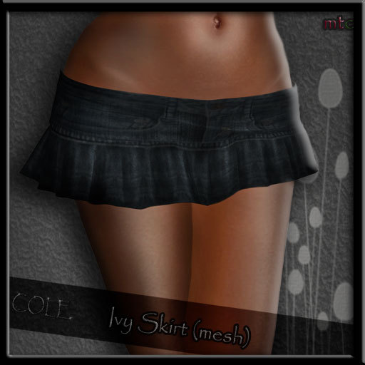 .:COLE:. Ivy Skirt [mesh]FaTpAcK!