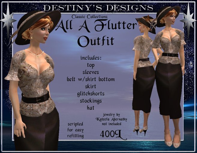 !~DD~! All A Flutter Outfit