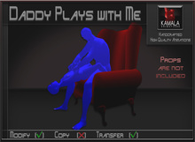 Kids Child SL  *Daddy Plays with Me* Transferable Poseballs