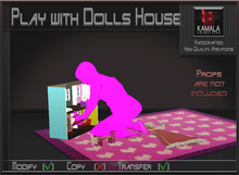 Kids Child SL  *Play with Dolls House* Transferable Poseball