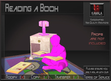 Kids Child SL *Reading a Book* Animations for Builders