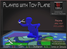 Kids Child SL *Playing with Toy Plane* Animations for Builders