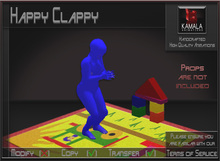 Kids Child SL *Happy Clappy* Animations for Builders