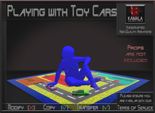 Kids Child SL *Playing with Toy Cars* Animations for Builders