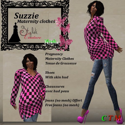 Suzzie Pink Damier