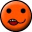 SSS Poofer Smiley Face Emote 2, wear, type /555 poof