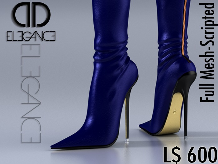 [DD] Elegance Boots - Blue