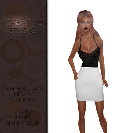 - CREATIVE STUDIO - Pencil Skirts Short 