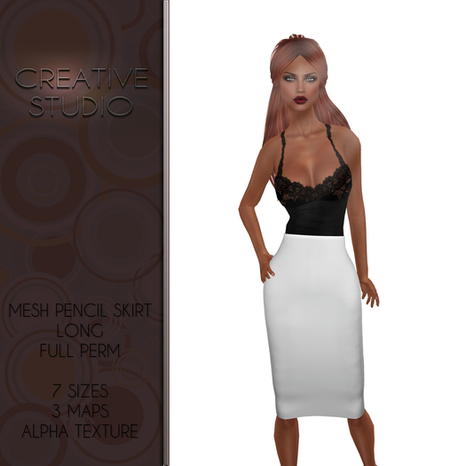 - CREATIVE STUDIO - Pencil Skirts Long 
