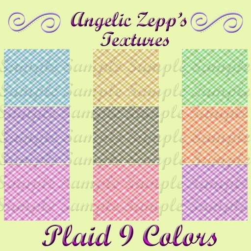 [Angelic's Textures] Plaid Textures MP Only Item!