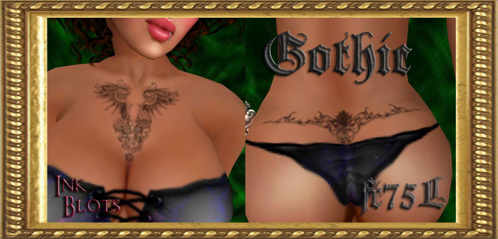 Ink Blots Gothic Tattoo