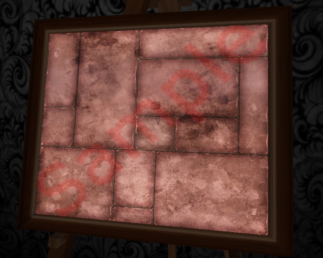 *Your Designs* Red Stone Floor Texture #80