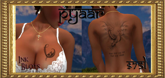 Ink Blots Pyaar Tattoo