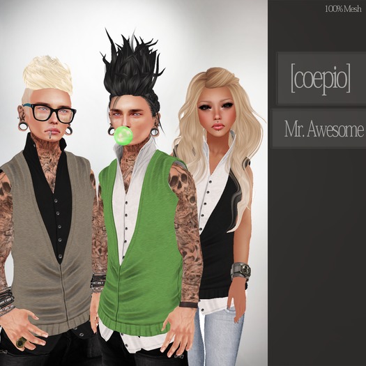 [coepio] Mr.Awesome Shirt [Demo] 