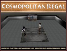 SKYDIVING PLATFORM: SELF CONTAINED UNIT INCLUDES TRAP DOOR AND PARACHUTE GIVER!