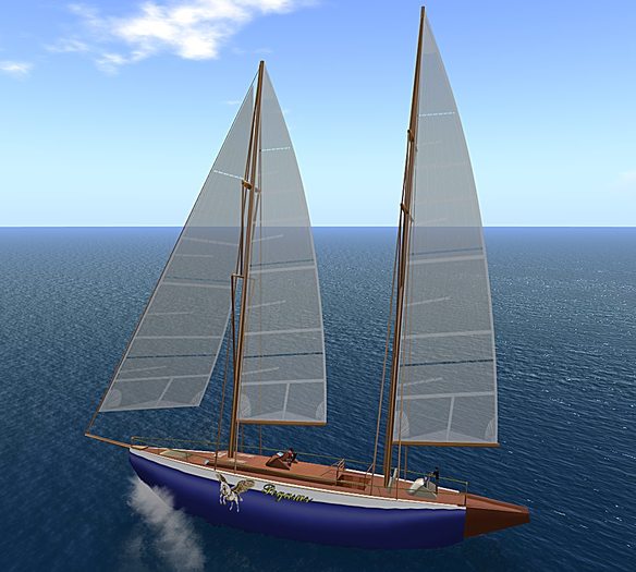 PEGASUS BIG SAIL BOAT