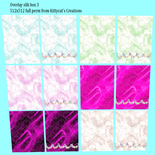 Overlay silk 3 box