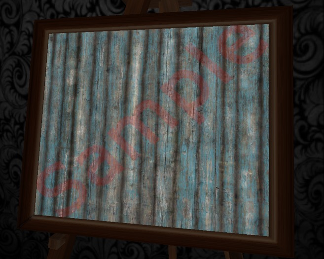 *Your Designs* Blue Wood Wall Texture #112