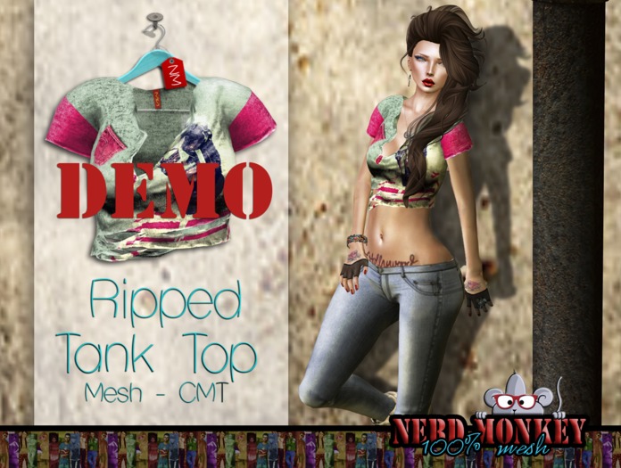 .::[NerdMonkey] - [Riped Tank Top DEMO]::.