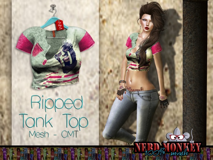 .::[NerdMonkey] - [Riped Tank Top 0.3]::.