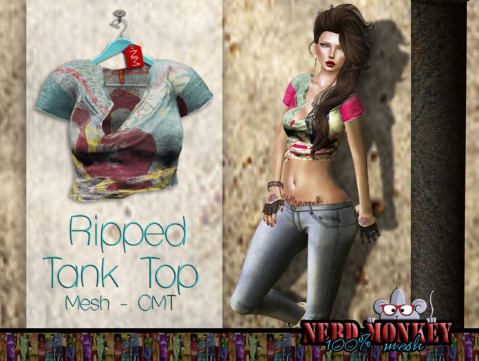 .::[NerdMonkey] - [Riped Tank Top 0.4]::.
