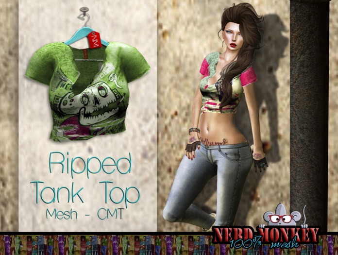 .::[NerdMonkey] - [Riped Tank Top 0.7]::.