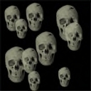 SSS Poofer Skulls Multi, wear, type /555 poof