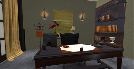 Second Life Marketplace - ..::IDC::.. "Scandal Gladiator" Office Set