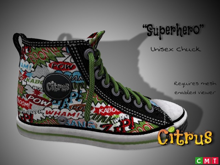 *Citrus* Superhero Chucks
