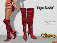 *Citrus* Vegas Boots - Berry