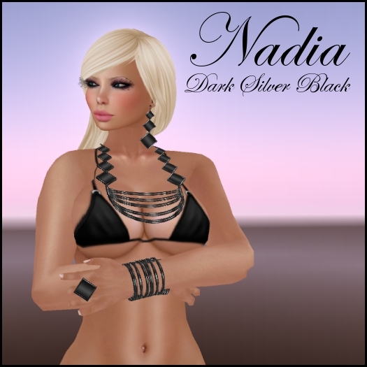 NADIA DARK SILVER BLACK