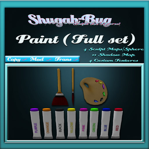 Shugah-Bug Paint Full set