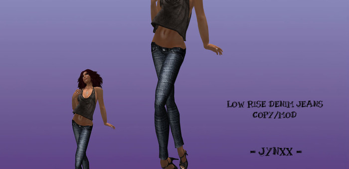 ~Jynxx~ Low Rise Denim Jeans