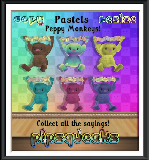 {PiP} Yellow "Bossy" Monkey