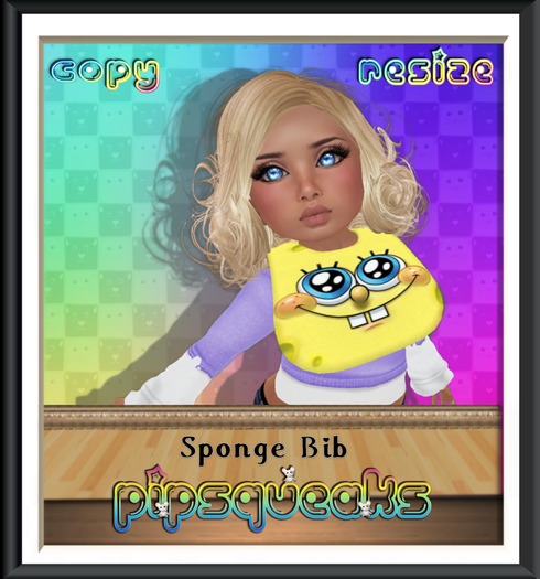 {PiP} Sponge Bib