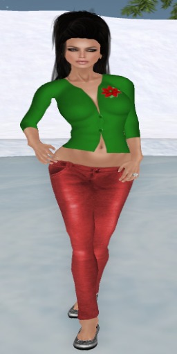 *JUMBLE* Mas green sweater outfit