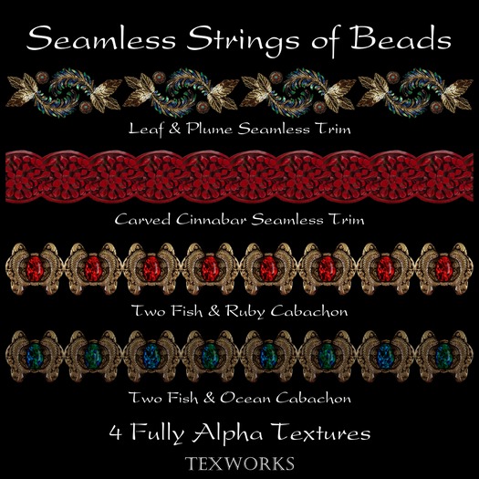 MD Seamless Bead Trims (Boxed)