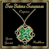 TST - CAPRICE GREEN GARNET NECKLACE YG